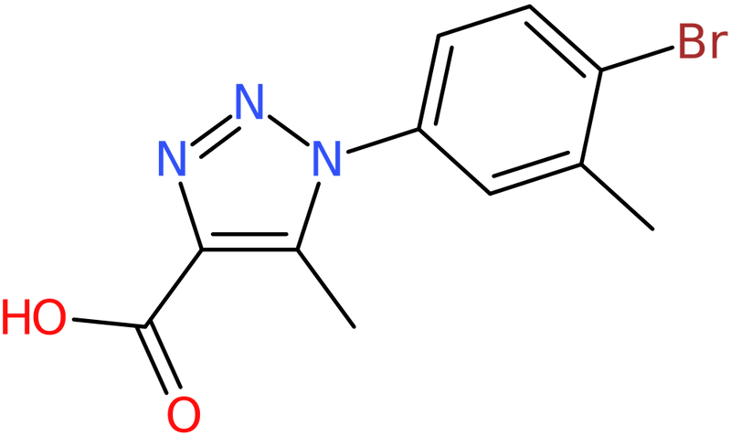 CAS: 933242-93-4 | 1-(4-Bromo-3-methylphenyl)-5-methyl-1H-1,2,3-triazole-4-carboxylic acid, NX69531