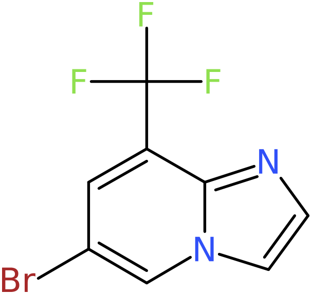 CAS: 1417334-55-4 | 6-Bromo-8-(trifluoromethyl)imidazo[1,2-a]pyridine, NX23669