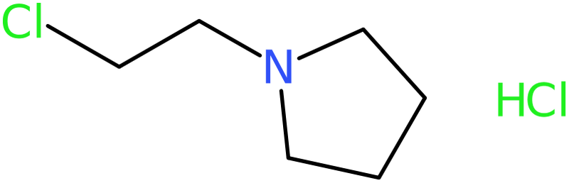 CAS: 7250-67-1 | 1-(2-Chloroethyl)pyrrolidine hydrochloride, >96%, NX59677