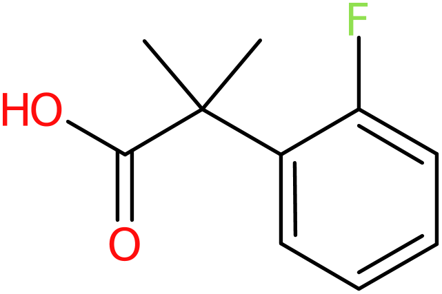 CAS: 870849-49-3 | 2-(2-Fluorophenyl)-2-methylpropanoic acid, >98%, NX65172