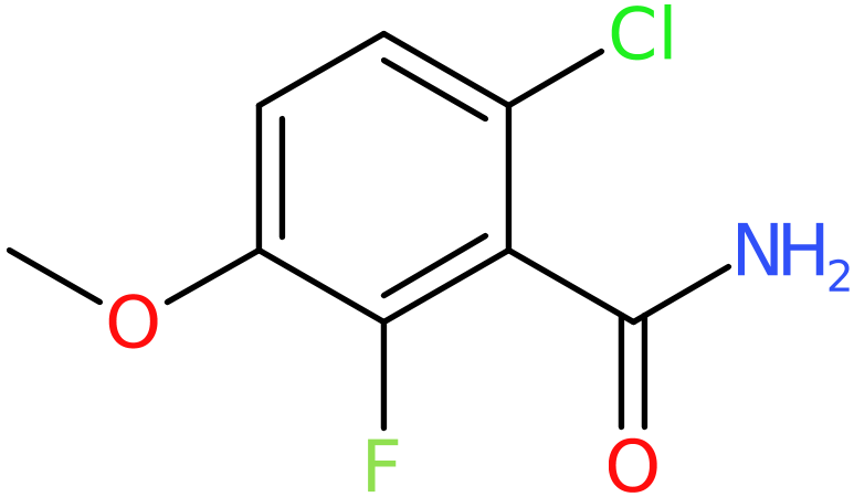 CAS: 886761-75-7 | 6-Chloro-2-fluoro-3-methoxybenzamide, >97%, NX66897