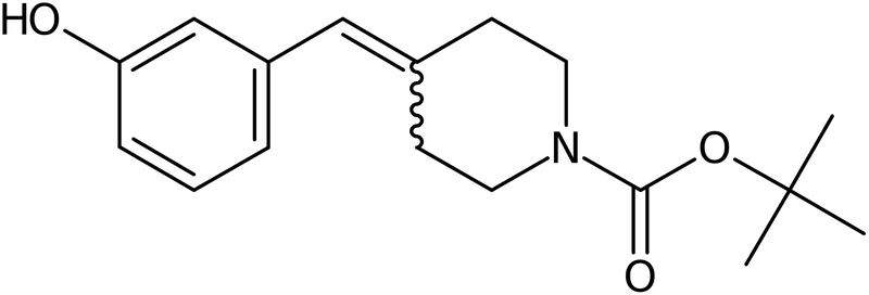 CAS: 1020329-87-6 | tert-Butyl 4-(3-hydroxybenzylidene)piperidine-1-carboxylate, NX11435