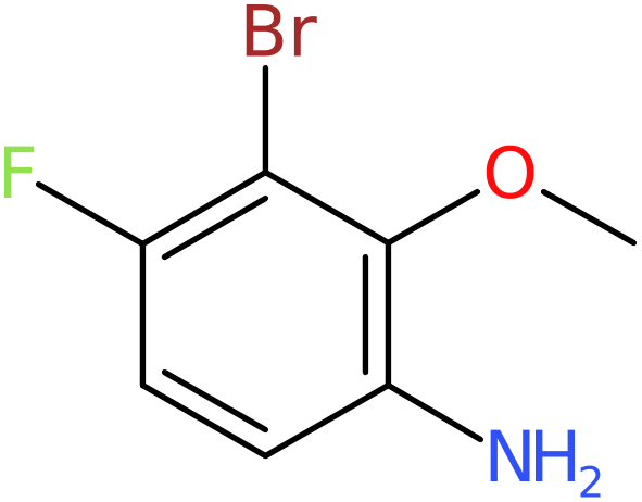 CAS: 1257535-12-8 | 3-Bromo-4-fluoro-2-methoxyaniline, NX19206