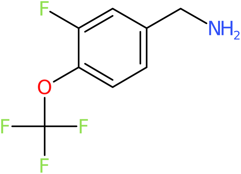 CAS: 886499-13-4 | 3-Fluoro-4-(trifluoromethoxy)benzylamine, >98%, NX66733