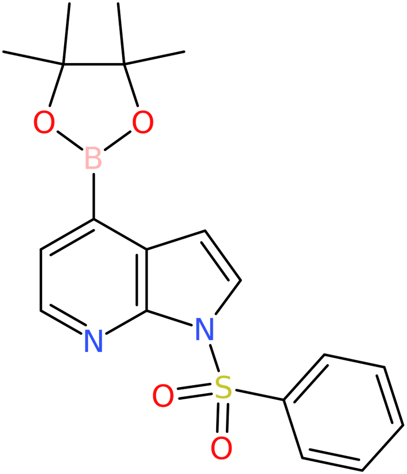 CAS: 942919-24-6 | 1-(Phenylsulfonyl)-4-(4,4,5,5-tetramethyl-1,3,2-dioxaborolan-2-yl)-1H-pyrrolo[2,3-b]pyridine, NX70144