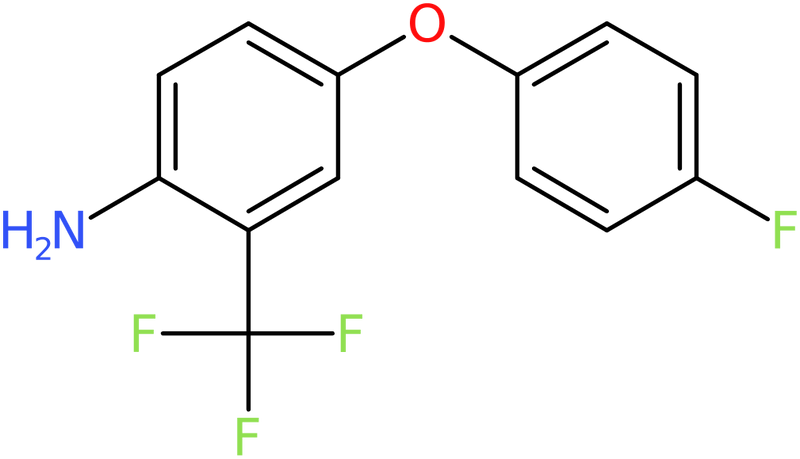 CAS: 946784-69-6 | 4-(4-Fluorophenoxy)-2-(trifluoromethyl)aniline, >97%, NX70362