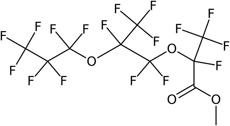 CAS: 26131-32-8 | Methyl perfluoro-2,5-dimethyl-3,6-dioxanonanoate, >97%, NX38289