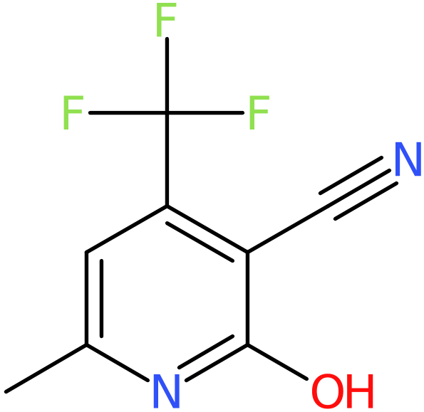 3-Cyano-2-hydroxy-6-methyl-4-(trifluoromethyl)pyridine, NX74602