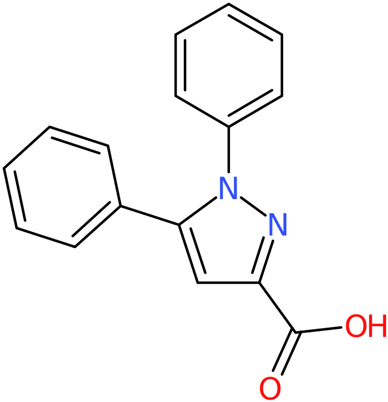 CAS: 13599-22-9 | 1,5-Diphenyl-1H-pyrazole-3-carboxylic acid, NX22198