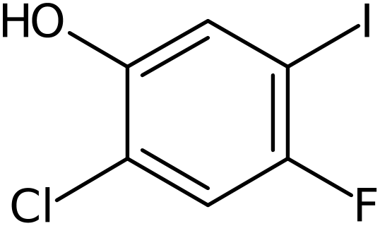 CAS: 148254-33-5 | 2-Chloro-4-fluoro-5-iodophenol, NX25190