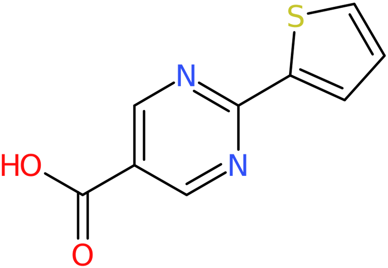 CAS: 916766-97-7 | 2-(Thien-2-yl)pyrimidine-5-carboxylic acid, >97%, NX68831