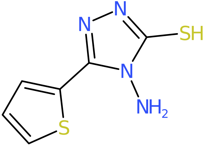 CAS: 61019-27-0 | 4-Amino-5-(thien-2-yl)-4H-1,2,4-triazole-3-thiol, NX54897