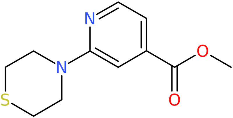 CAS: 898289-26-4 | Methyl 2-(thiomorpholin-4-yl)isonicotinate, >97%, NX67581