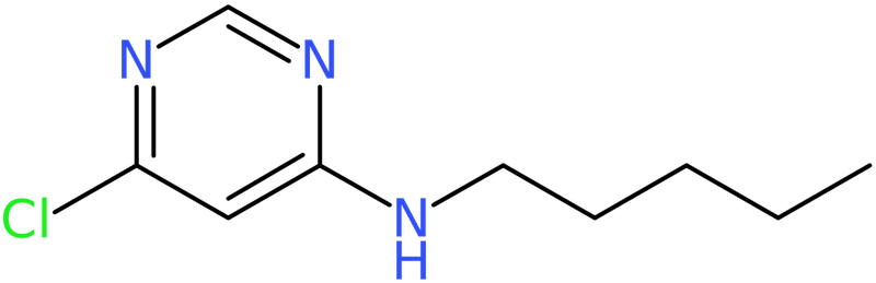 CAS: 941294-44-6 | 4-Chloro-6-(pentylamino)pyrimidine, >98%, NX70050