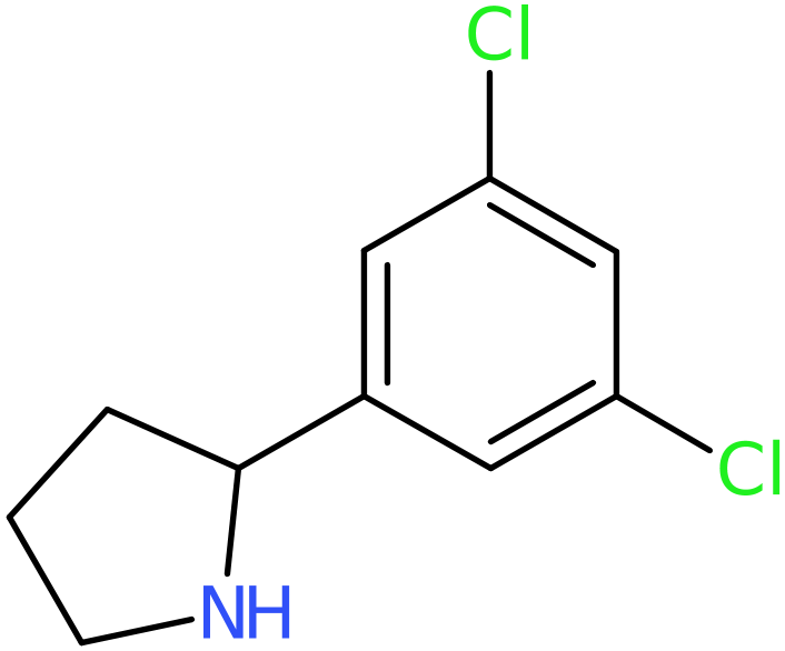 CAS: 887344-13-0 | 2-(3,5-Dichlorophenyl)pyrrolidine, NX67008