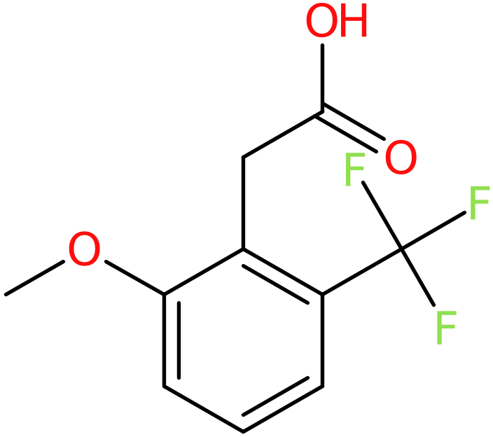 CAS: 1017779-10-0 | 2-Methoxy-6-(trifluoromethyl)phenylacetic acid, >97%, NX11181