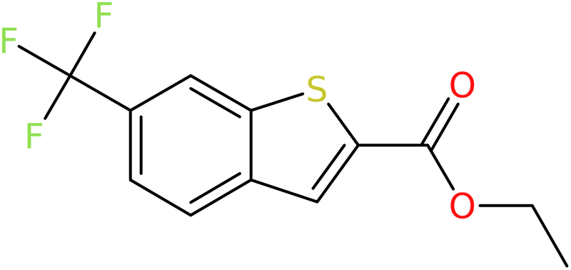 Ethyl 6-(trifluoromethyl)-1-benzothiophene-2-carboxylate, NX74474