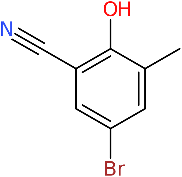 CAS: 913191-20-5 | 5-Bromo-2-hydroxy-3-methylbenzonitrile, >95%, NX68359