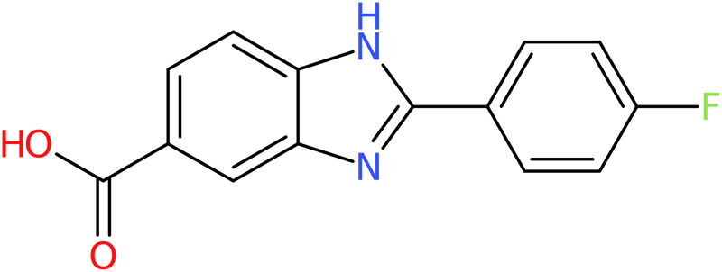 CAS: 850705-30-5 | 2-(4-Fluorophenyl)-1H-benzimidazole-5-carboxylic acid, NX64037