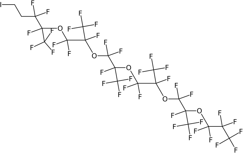 CAS: 1212369-20-4 | 1-Iodo-1H,1H,2H,2H-perfluoro(4,7,10,13,16-pentamethyl-5,8,11,14,17-pentaoxaeicosane), >95%, NX17527