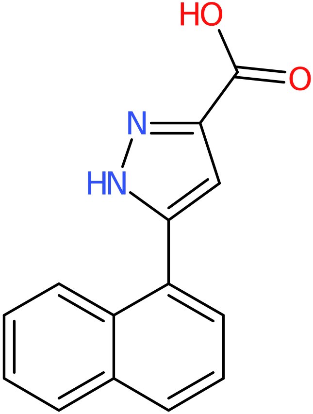 CAS: 1029104-45-7 | 5-Naphth-1-yl-1H-pyrazole-3-carboxylic acid, NX11706