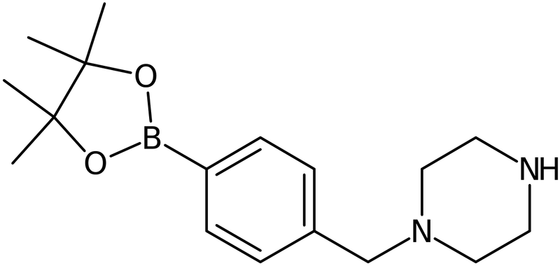 CAS: 1245505-23-0 | 1-(4-(4,4,5,5-Tetramethyl-1,3,2-dioxaborolan-2-yl)benzyl)piperazine, NX18842