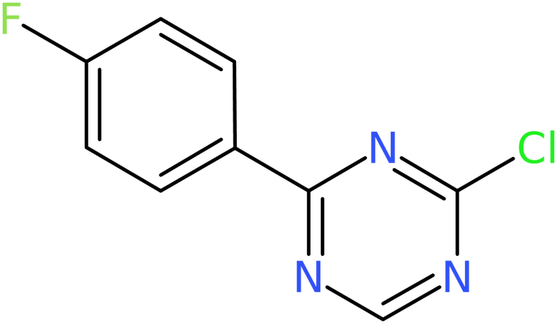 CAS: 1053658-58-4 | 2-Chloro-4-(4-fluorophenyl)-1,3,5-triazine, NX12647