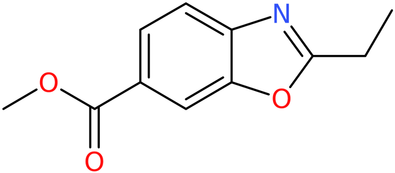 CAS: 1305711-85-6 | Methyl 2-ethyl-1,3-benzoxazole-6-carboxylate, NX20536