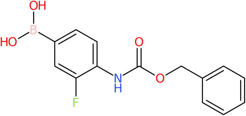 CAS: 874290-60-5 | 4-Amino-3-fluorobenzeneboronic acid, N-CBZ protected, >98%, NX65537