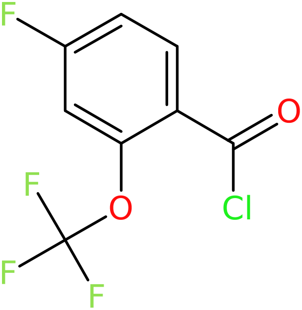 CAS: 1323966-38-6 | 4-Fluoro-2-(trifluoromethoxy)benzoyl chloride, NX21066