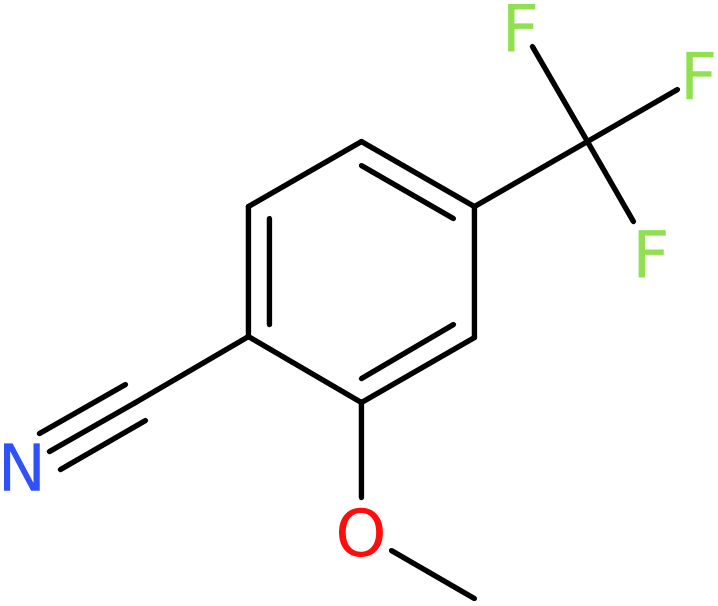 CAS: 132927-08-3 | 2-Methoxy-4-(trifluoromethyl)benzonitrile, >99%, NX21185