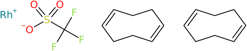 CAS: 99326-34-8 | Bis(cycloocta-1,5-diene)rhodium(I) trifluoromethanesulphonate, >98%, NX71832