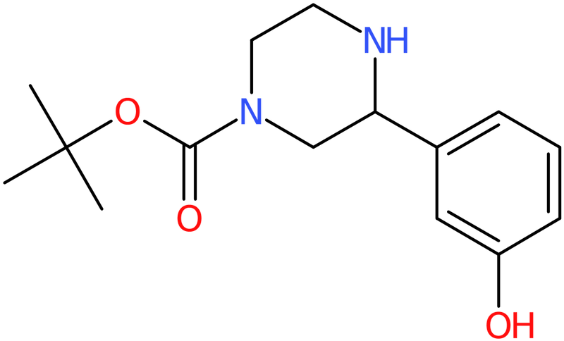 CAS: 889956-76-7 | 3-(3-Hydroxyphenyl)-piperazine-1-carboxylic acid tert-butyl ester, >95%, NX67187