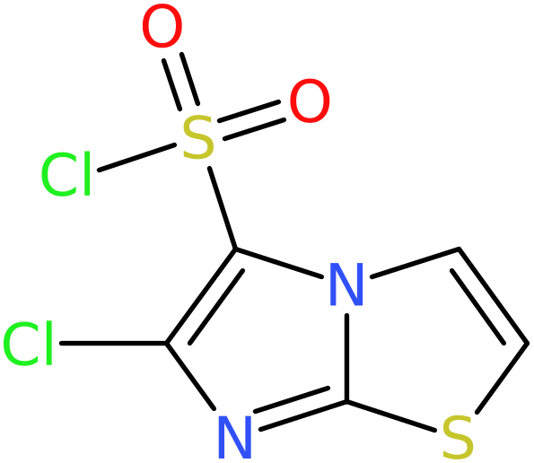 CAS: 150020-64-7 | 6-Chloroimidazo[2,1-b][1,3]thiazole-5-sulphonyl chloride, NX25464