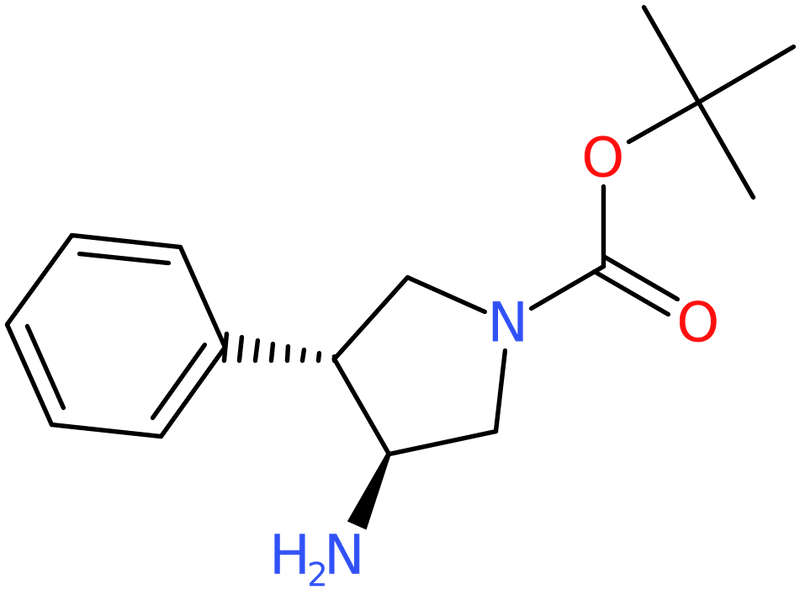 CAS: 1015070-53-7 | trans-3-Amino-4-phenylpyrrolidine, N1-BOC protected, NX10997