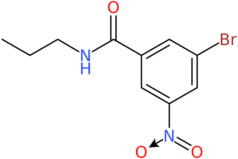 CAS: 929000-38-4 | 3-Bromo-5-nitro-N-propylbenzamide, >98%, NX69315