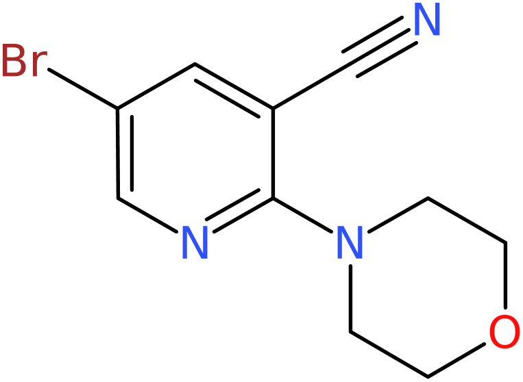 CAS: 1354223-80-5 | 5-Bromo-2-morpholinonicotinonitrile, >97%, NX22037