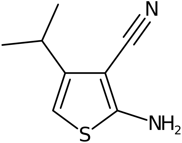 CAS: 10413-35-1 | 2-amino-4-isopropylthiophene-3-carbonitrile, >96%, NX12228