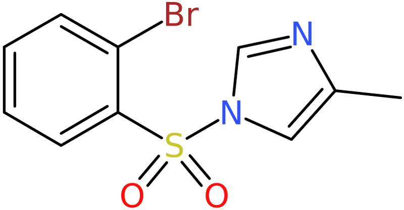 CAS: 951884-07-4 | 1-[(2-Bromophenyl)sulphonyl]-4-methyl-1H-imidazole, NX70640