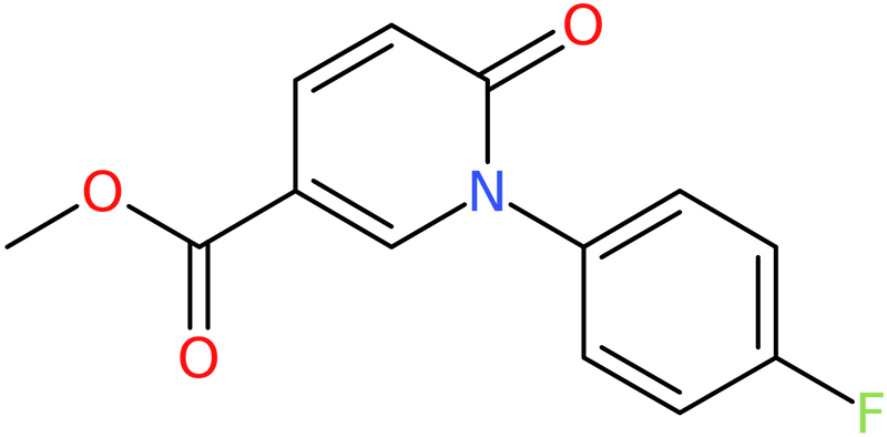 CAS: 929000-81-7 | Methyl 1,6-dihydro-1-(4-fluorophenyl)-6-oxopyridine-3-carboxylate, >97%, NX69326