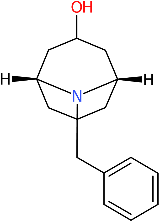 CAS: 70243-51-5 | (1R,3R,5S)-9-Benzyl-9-azabicyclo[3.3.1]nonan-3-ol, NX58942