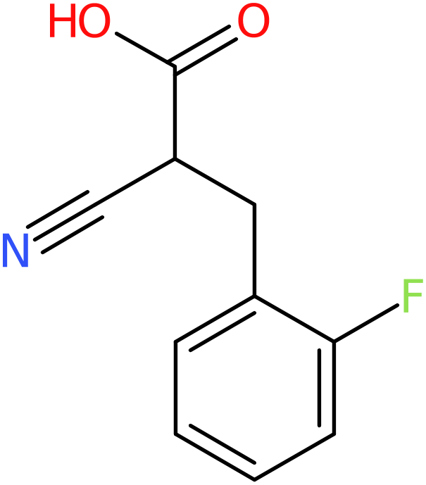 CAS: 948015-67-6 | 2-Cyano-3-(2-fluorophenyl)propionic acid, >95%, NX70422