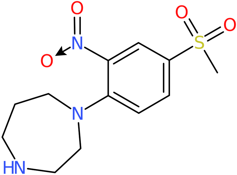 CAS: 849035-89-8 | 1-[4-(Methylsulphonyl)-2-nitrophenyl]homopiperazine, >95%, NX63679