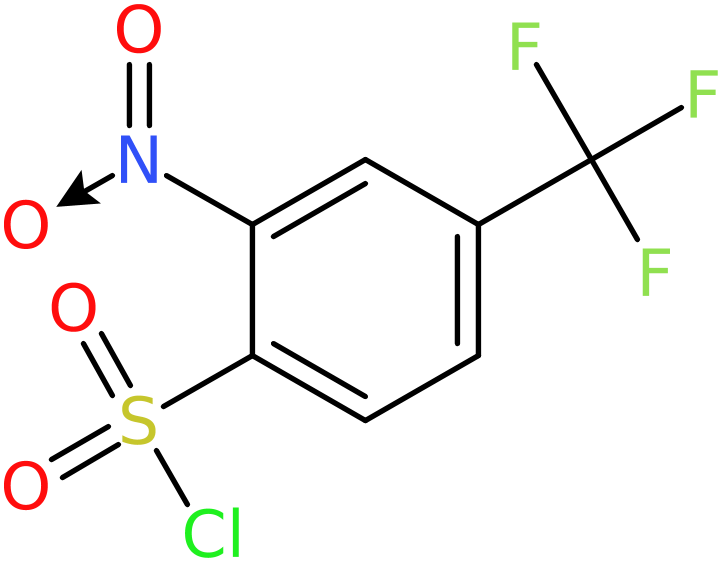 CAS: 837-95-6 | 2-Nitro-4-(trifluoromethyl)benzenesulphonyl chloride, >98%, NX63239