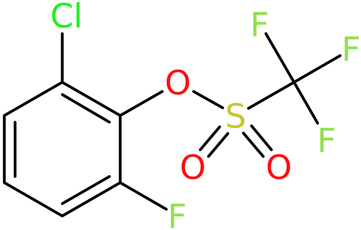 CAS: 1443684-70-5 | 2-Chloro-6-fluorophenyl trifluoromethanesulphonate, >97%, NX24500