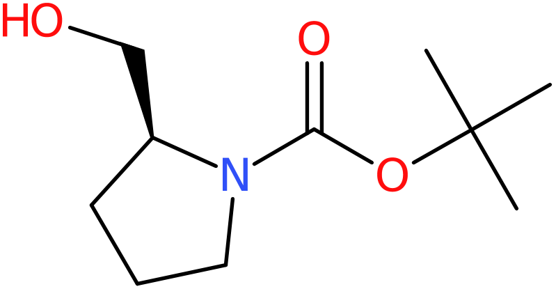 CAS: 69610-40-8 | (2S)-(+)-2-(Hydroxymethyl)pyrrolidine, N-BOC protected, NX58650