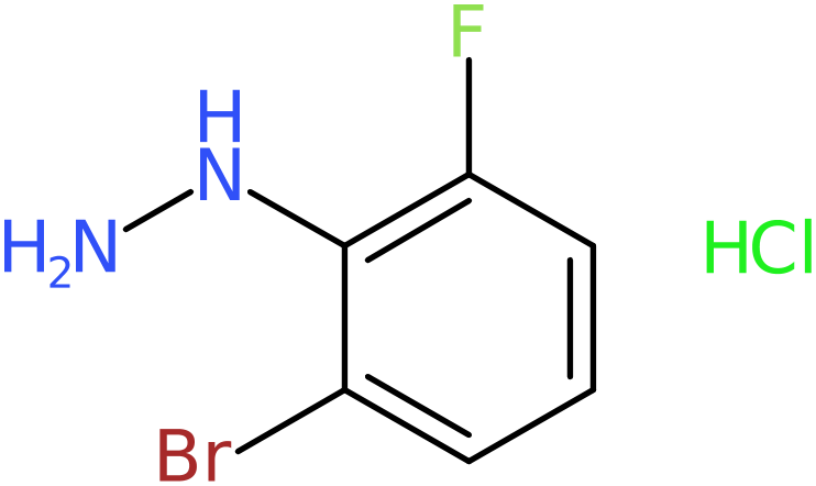 CAS: 1049729-31-8 | 2-Bromo-6-fluorophenylhydrazine hydrochloride, >97%, NX12443