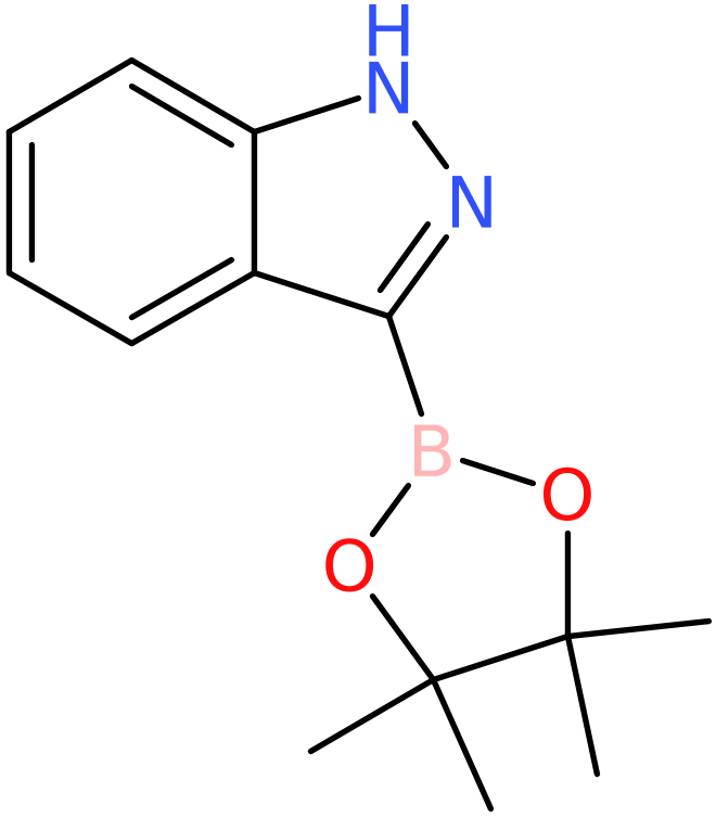 CAS: 937366-55-7 | 3-(4,4,5,5-Tetramethyl-1,3,2-dioxaborolan-2-yl)-1H-indazole, NX69762