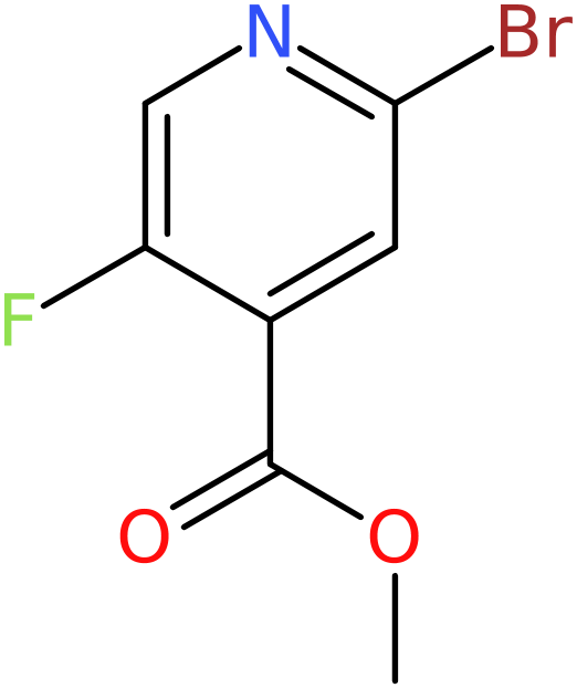 CAS: 885588-14-7 | Methyl 2-bromo-5-fluoroisonicotinate, >95%, NX66400