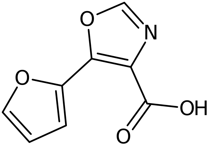 CAS: 143659-16-9 | 5-(Fur-2-yl)-1,3-oxazole-4-carboxylic acid, >95%, NX24314